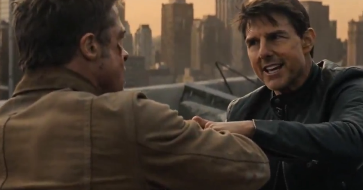 "Бійка" Тома Круза і Бреда Пітта шокувала мережу — відео