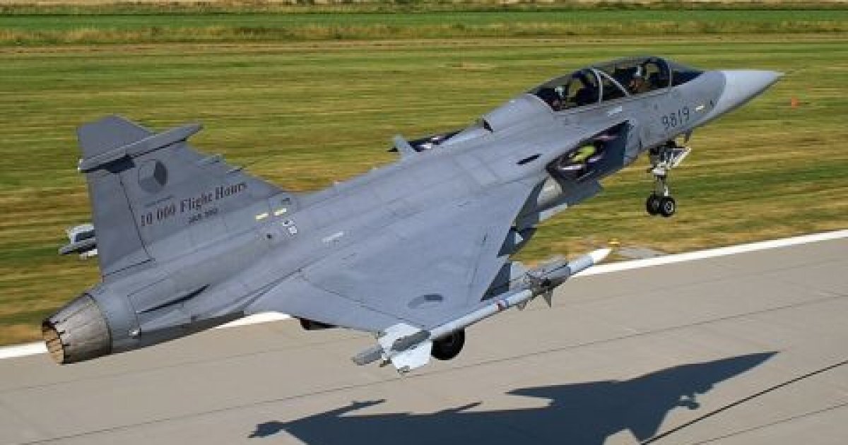 Винищувачі Gripen озброять дешевими ракетами проти дронів