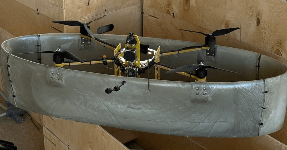 Росія серійно випускатиме нетиповий fpv-дрон із кільцевим крилом