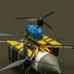 Український квадрокоптер "Пташка" на оптоволокні має рекордну глибину ураження цілей