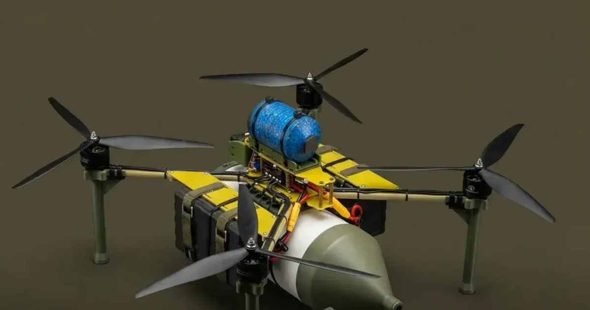 Український квадрокоптер "Пташка" на оптоволокні має рекордну глибину ураження цілей