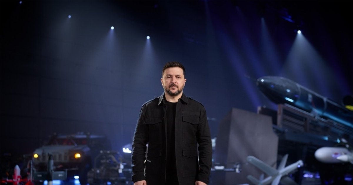 Зеленський показав понад 50 видів нової української зброї